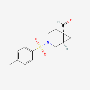 (1R,6R)-7-Methyl-3-tosyl-3-azabicyclo[4.1.0]heptane-6-carbaldehyde