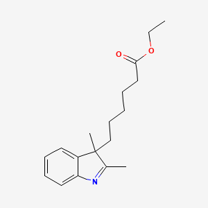 ethyl 6-(2,3-dimethyl-3H-indol-3-yl)hexanoate