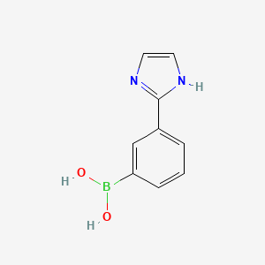 [3-(1H-Imidazol-2-YL)phenyl]boronic acid
