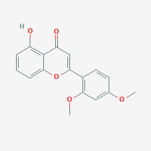 2-(2,4-Dimethoxyphenyl)-5-hydroxy-4H-1-benzopyran-4-one