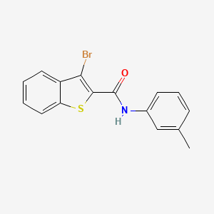 3-bromo-N-(3-methylphenyl)-1-benzothiophene-2-carboxamide