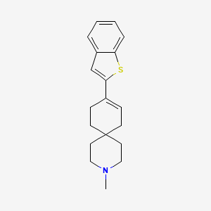 9-(1-Benzothiophen-2-yl)-3-methyl-3-azaspiro[5.5]undec-8-ene