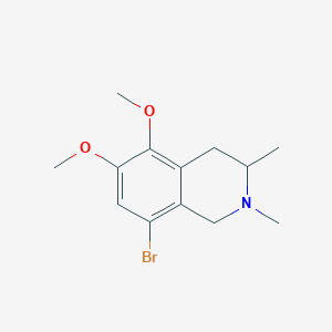 8-Bromo-5,6-dimethoxy-2,3-dimethyl-1,2,3,4-tetrahydroisoquinoline