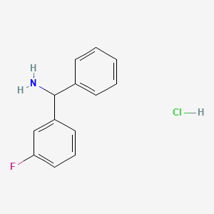 (3-Fluorophenyl)(phenyl)methanamine hydrochloride