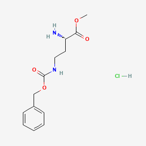 N4-Z-(S)-2,4-Diaminobutanoic acid methyl ester hydrochloride