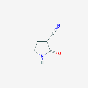 molecular formula C5H6N2O B1506257 2-氧代吡咯烷-3-腈 CAS No. 89322-69-0