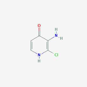 molecular formula C5H5ClN2O B1506262 3-Amino-2-chloropyridin-4-OL CAS No. 1242251-52-0