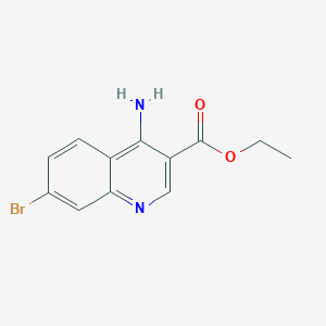 Ethyl 4-amino-7-bromoquinoline-3-carboxylate