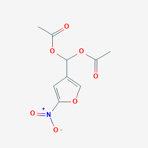 (5-Nitrofuran-3-yl)methylene diacetate