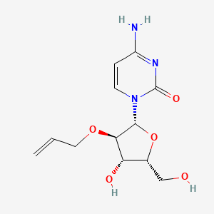 4-amino-1-[(2R,3R,4S,5R)-4-hydroxy-5-(hydroxymethyl)-3-prop-2-enoxyoxolan-2-yl]pyrimidin-2-one