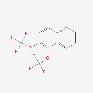 1,2-Bis(trifluoromethoxy)naphthalene