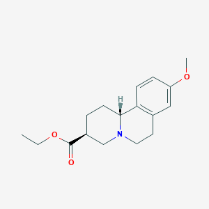 ethyl (3S,11bR)-9-methoxy-2,3,4,6,7,11b-hexahydro-1H-benzo[a]quinolizine-3-carboxylate