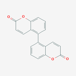 2H,2'H-[5,5'-bichromene]-2,2'-dione
