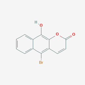 5-Bromo-10-hydroxy-2H-naphtho[2,3-b]pyran-2-one