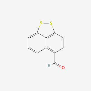 molecular formula C11H6OS2 B1506304 Naphtho[1,8-cd]-1,2-dithiole-5-carboxaldehyde CAS No. 935552-38-8