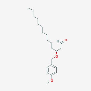 Tetradecanal, 3-[(4-methoxyphenyl)methoxy]-, (3R)-