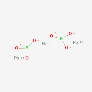 molecular formula B2O6Pb3 B1506320 Orthoboric acid, lead(2+) salt CAS No. 35498-15-8