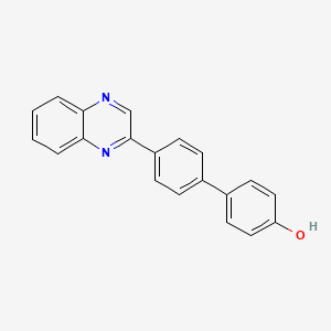 4'-(Quinoxalin-2-yl)-[1,1'-biphenyl]-4-ol