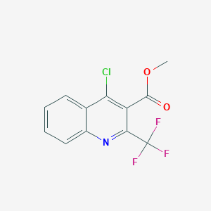 Methyl 4-chloro-2-(trifluoromethyl)quinoline-3-carboxylate