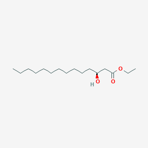 molecular formula C16H32O3 B1506355 Ethyl (3S)-3-hydroxytetradecanoate CAS No. 214193-71-2
