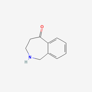 molecular formula C10H11NO B1506360 3,4-Dihydro-1H-benzo[c]azepin-5(2H)-one 