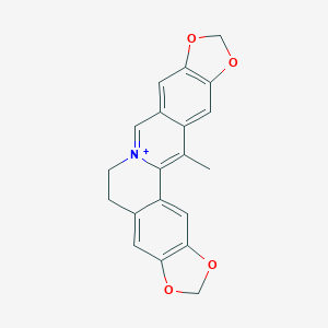 molecular formula C20H16NO4+ B150637 沃雷宁 CAS No. 38763-29-0
