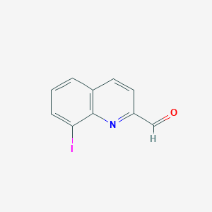 8-Iodoquinoline-2-carbaldehyde