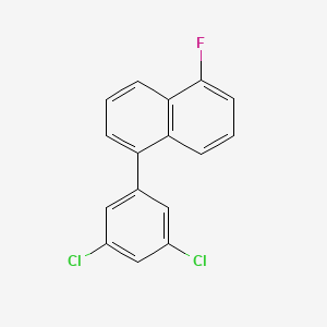 1-(3,5-Dichlorophenyl)-5-fluoronaphthalene