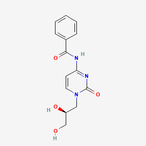 (S)-N-(1-(2,3-Dihydroxypropyl)-2-oxo-1,2-dihydropyrimidin-4-yl)benzamide