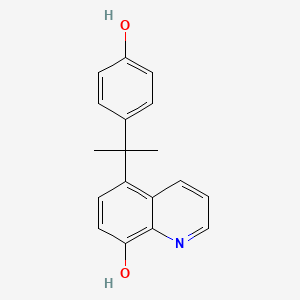 5-(2-(4-Hydroxyphenyl)propan-2-yl)quinolin-8-ol