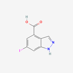 6-Iodo-1H-indazole-4-carboxylic acid