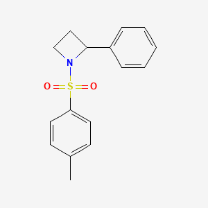 Azetidine, 1-[(4-methylphenyl)sulfonyl]-2-phenyl-