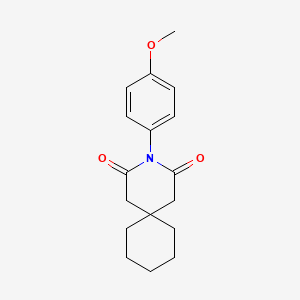 3-(4-Methoxyphenyl)-3-azaspiro[5.5]undecane-2,4-dione