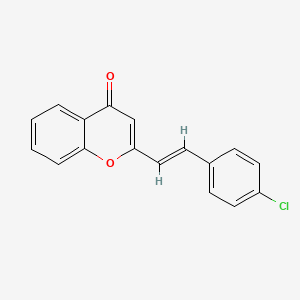 (E)-2-(4-Chlorostyryl)-4H-chromen-4-one