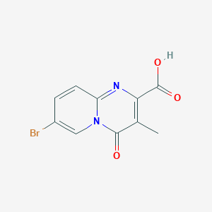 7-Bromo-3-methyl-4-oxo-4H-pyrido[1,2-a]pyrimidine-2-carboxylic acid