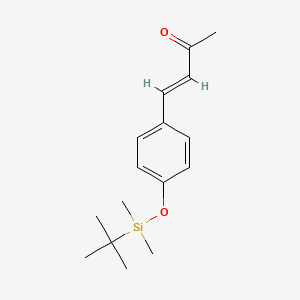 (E)-4-[4-[tert-butyl(dimethyl)silyl]oxyphenyl]but-3-en-2-one