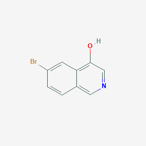 molecular formula C9H6BrNO B1506412 6-溴异喹啉-4-醇 CAS No. 1015070-56-0