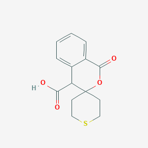 1-Oxo-2',3',5',6'-tetrahydrospiro[isochroman-3,4'-thiopyran]-4-carboxylic acid