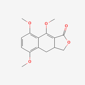 5,8,9-Trimethoxy-3a,4-dihydronaphtho[2,3-c]furan-1(3H)-one