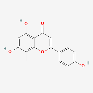 5,7-Dihydroxy-2-(4-hydroxyphenyl)-8-methyl-4H-1-benzopyran-4-one