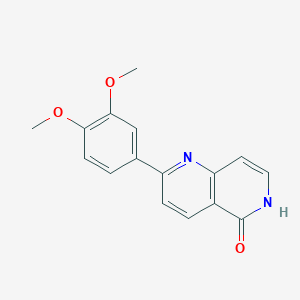 2-(3,4-Dimethoxyphenyl)-1,6-naphthyridin-5(6H)-one