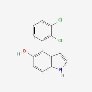 4-(2,3-Dichlorophenyl)-1H-indol-5-ol