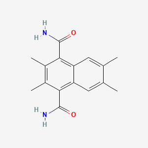 2,3,6,7-Tetramethylnaphthalene-1,4-dicarboxamide