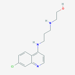 2-[3-[(7-Chloroquinolin-4-yl)amino]propylamino]ethanol