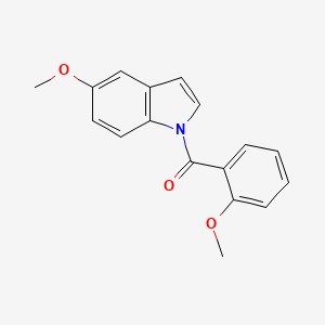 (5-Methoxy-1H-indol-1-yl)(2-methoxyphenyl)methanone