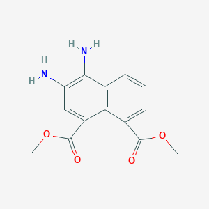 Dimethyl 3,4-diaminonaphthalene-1,8-dicarboxylate