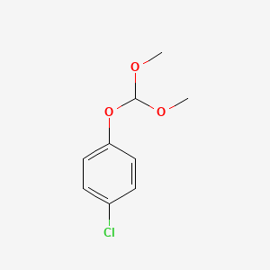molecular formula C9H11ClO3 B1506444 1-Chloro-4-(dimethoxymethoxy)benzene CAS No. 40923-81-7