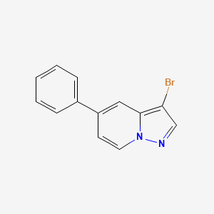 3-Bromo-5-phenylpyrazolo[1,5-A]pyridine