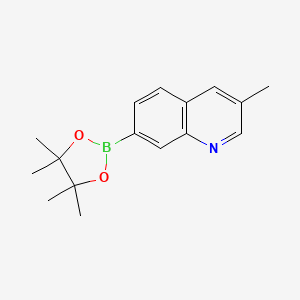 3-Methyl-7-(4,4,5,5-tetramethyl-1,3,2-dioxaborolan-2-yl)quinoline