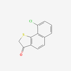 molecular formula C12H7ClOS B1506460 9-Chloronaphtho[1,2-B]thiophen-3(2H)-one CAS No. 6259-73-0